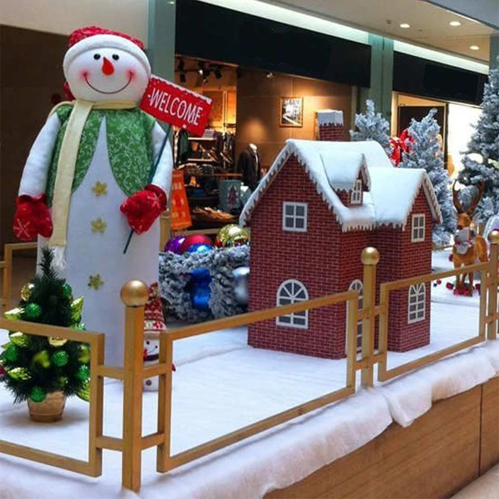 Tapete de neve artificial para decoração de Natal - 80 cm x 240 cm