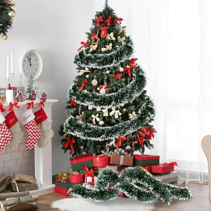 9FT Pine Garland Decorações de Natal