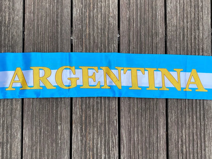 Cachecol de futebol da Copa do Mundo, presente íntimo lenço de futebol para exterior