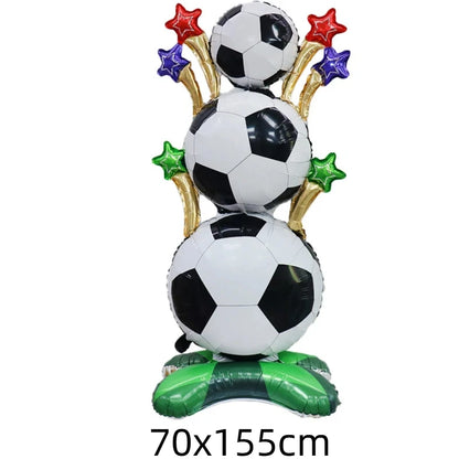 Balões de futebol copa do mundo 4D troféu da Copa do Mundo decorações de festa futebol