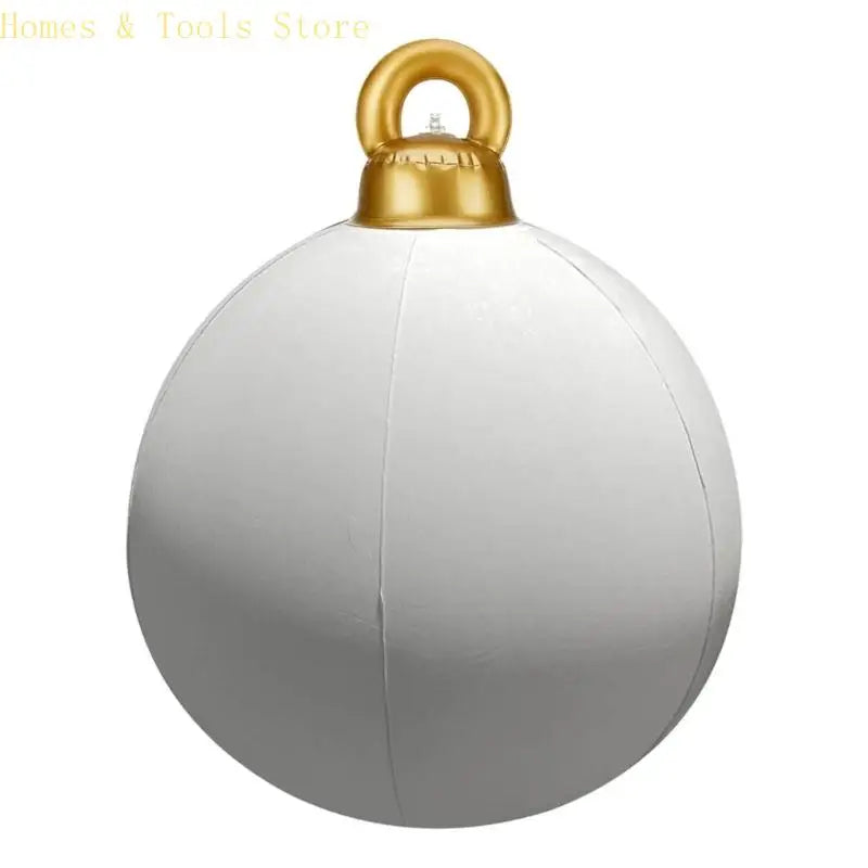 Bola Decorativa de Natal para Shopping Center, Inflável Gigante de Veludo/Flocada