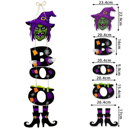 Decoração de Halloween - Conjunto de 1 peças de decoração Halloween castelo fantasma