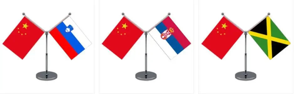 Bandeiras Militares com Suporte de Bandeira de Metal