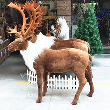 Carregar imagem no visualizador da galeria, Decoração De Natal Rena Grande Boneco Para Fim De Ano
