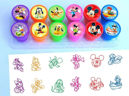 Kit Decoração Sacolas Presente Festa de Aniversário Infantil Mickey Baby e Minnie Baby