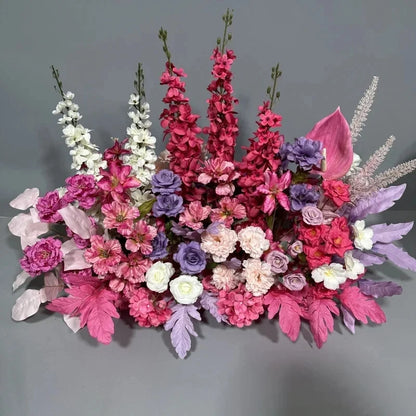 Flores artificiais de Natal Decoração de Natal, Folhagem natalina, arranjo natal, decoração