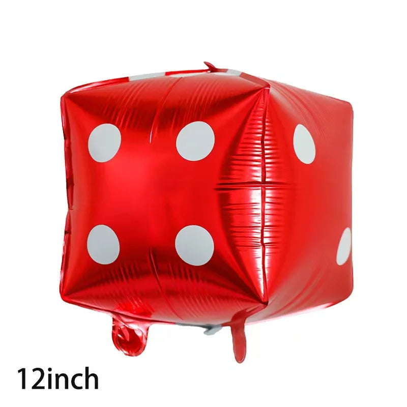 Decorações para Festas com Tema de Cassino, Kit de Arco de Balões Tema de Cassino