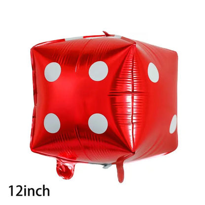 Decorações para Festas com Tema de Cassino, Kit de Arco de Balões Tema de Cassino