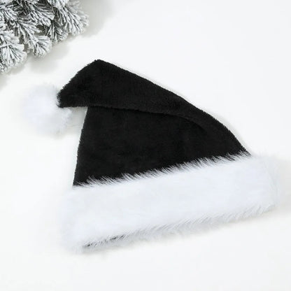 Gorro de Natal Colorido Touca Papai Noel Santa Mamãe Noel, Kit Gorros de Papai Noel