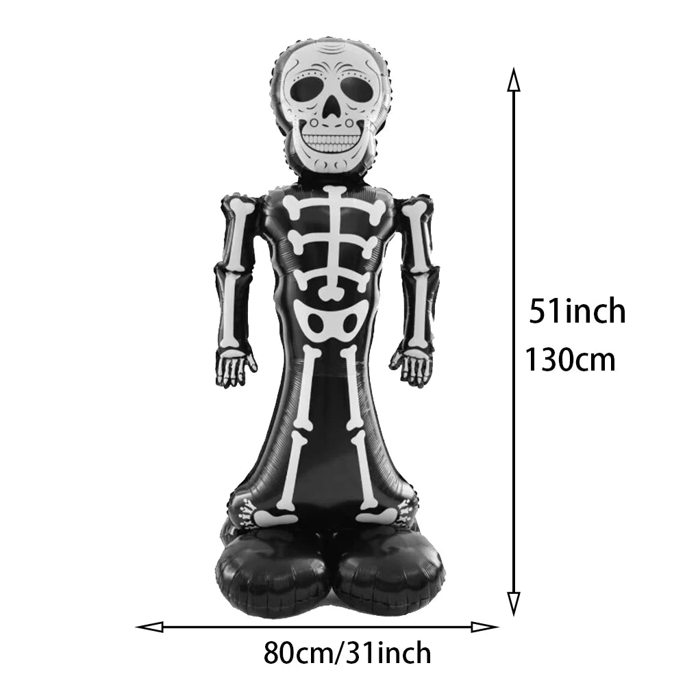 9 Balões de Halloween para Decoração de Festas, Suprimentos para Decoração Halloween
