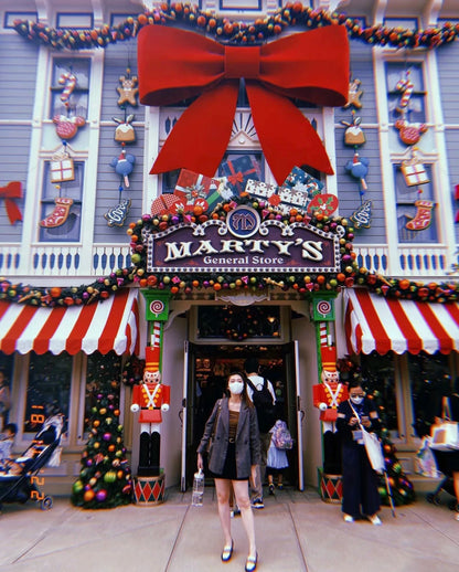 Laço gigante para inauguração