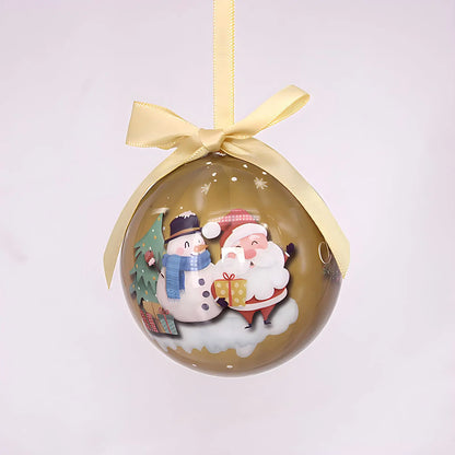 Bola de Natal para Lembrancinhas de Festa 1 Peças de Enfeites Bola Natal Lembrancinhas