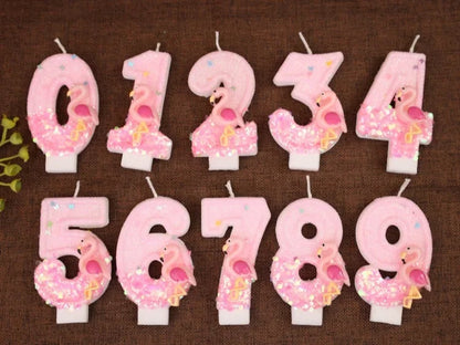 Velas de aniversário, velas numéricas para bolos de aniversário com borboleta e velas