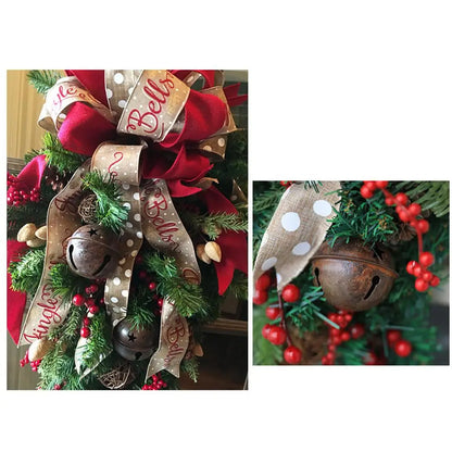 Guirlanda de videira artificial de Natal 60cm Enfeite natalino guirlanda rattan