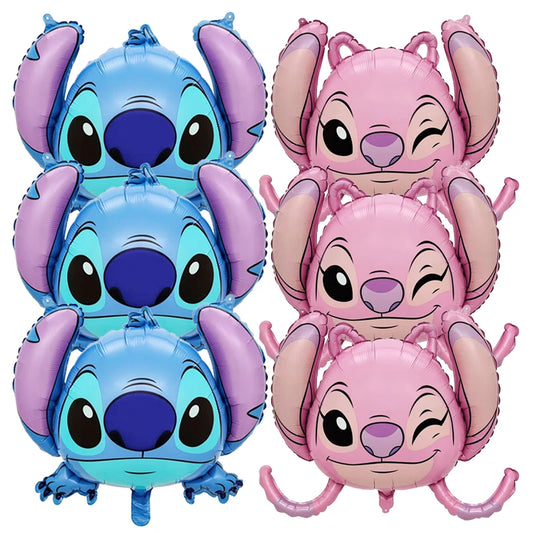 Lilo Stitch Decoração 6 Peças De Aniversário itens lilo stitch personalizados Balões