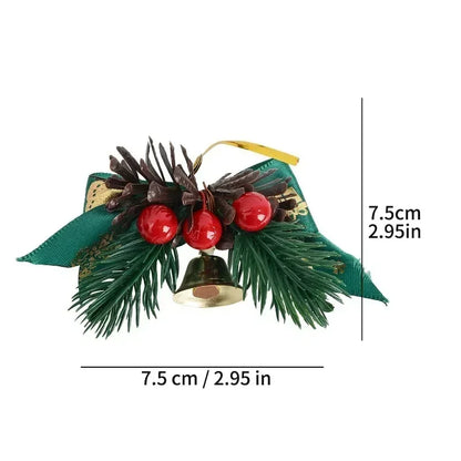 Laços Xadrez 1/5/10/20/30 Peças de Serapilheira de Natal com Sino Laços de Fita Xadrez