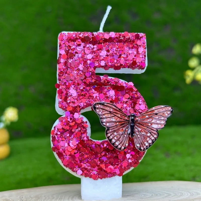 Velas com número de aniversário de 7 cm, velas de aniversário, design 3D, bolo aniversário