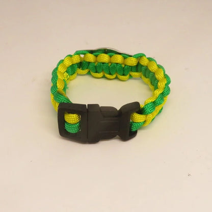 Pulseira de bandeira nacional elemento bandeira do Brasil jogo de futebol equipe torcendo