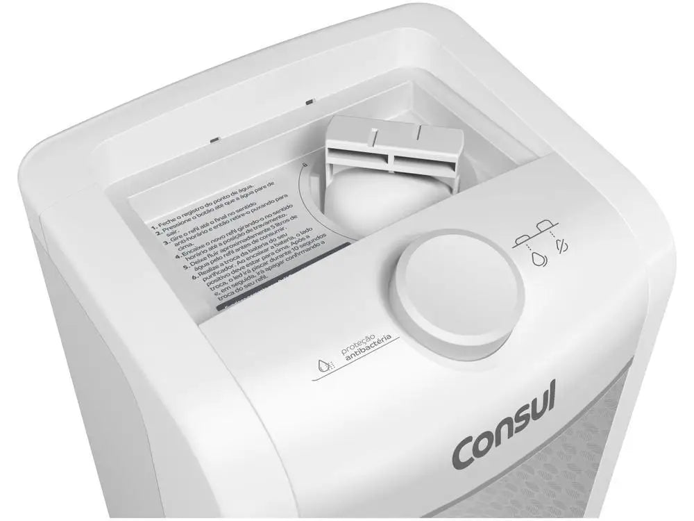 Purificador de Água Consul CPC31AB Compacto Com Filtragem Classe A Branco