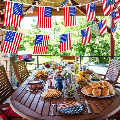 Bandeirinhas Copa do Mundo Americana - 20 peças de bandeiras dos EUA , Esportes