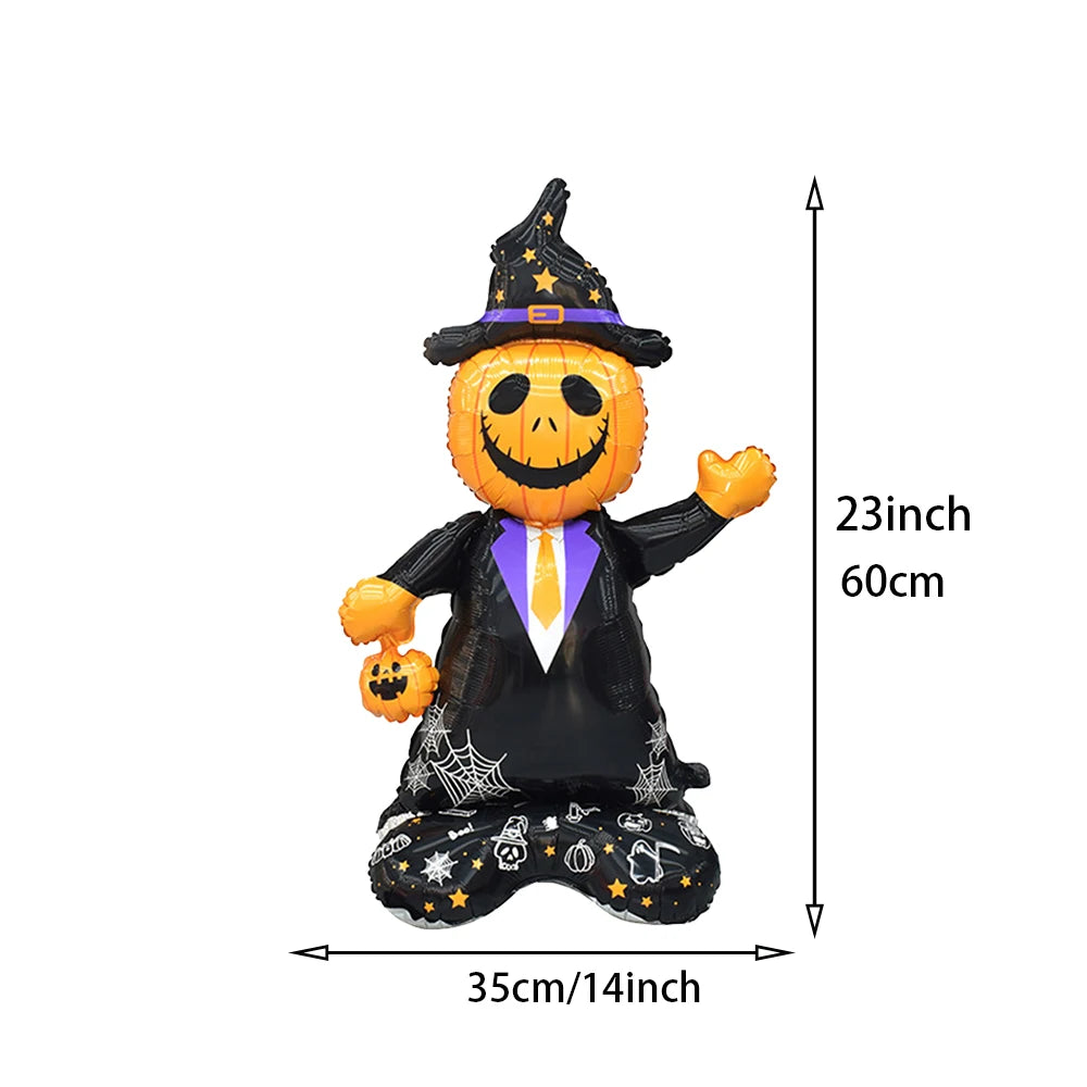 9 Balões de Halloween para Decoração de Festas, Suprimentos para Decoração Halloween