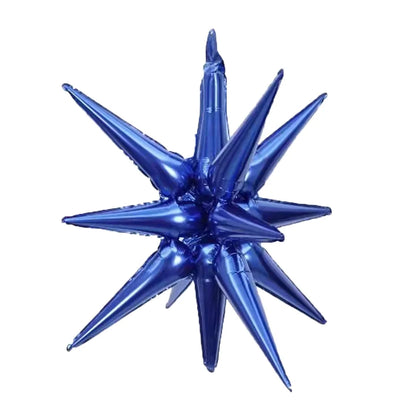 Kit 5 Balão Estrela 14 Pontas Grande 22 Polegadas 67cm. Balão Estrela