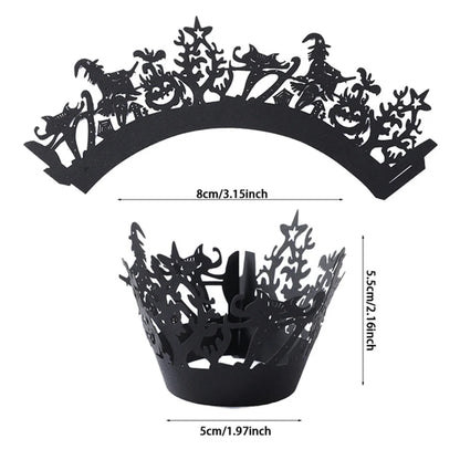 Kit 100 Enfeites p/ Decoração Festa Halloween Dia das Bruxas