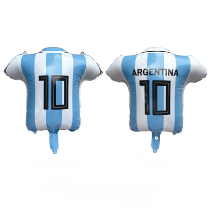 Balões de Camisa Copa do Mundo festa de aniversário com balões e kit de futebol