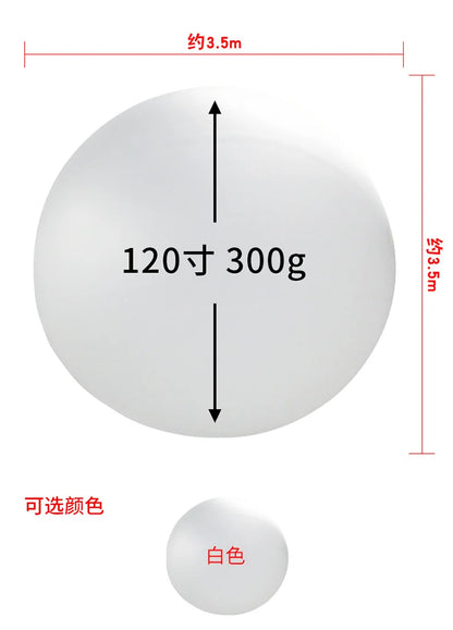 Balão meteorológico profissional Balões gigantes de 120 polegadas Balões decoração