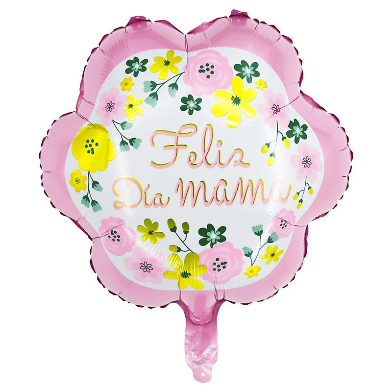 Balões para o Dia das Mães, Balões "Te Amo Mãe" para Decoração de Festas Dia das Mães