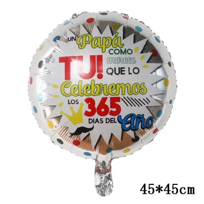 Melhores balões Dia das Mães para o pai, balões para o dia dos pais, balões papel alumínio