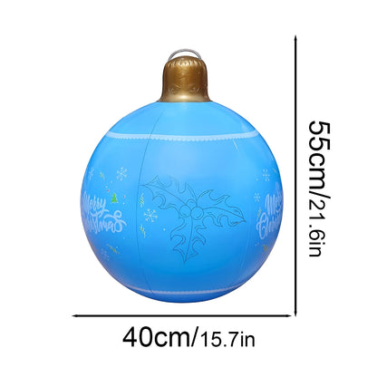 Bola de Natal Inflável, Inflável para Exterior, Bolas Infláveis Decoradas, Decoração e Infláveis
