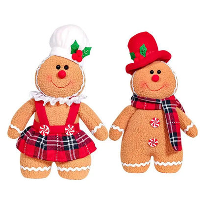 Boneco de homem de gengibre para decoração de árvore de Natal e decoração