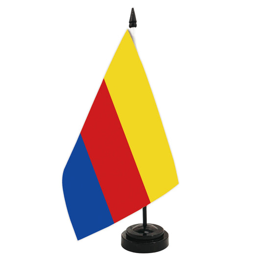Bandeira de mesa do escritório de 10cm x 15cm - Bandeira de mesa chadiana 15 x 10 cm
