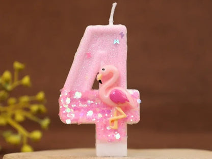 Velas de aniversário, velas numéricas para bolos de aniversário com borboleta e velas