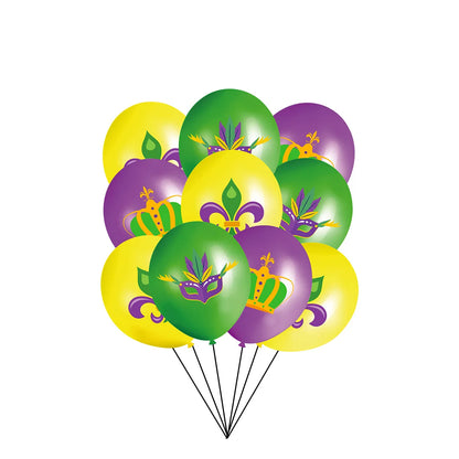 Balões de látex para festa de Carnaval, balões de látex para decoração de festa à fantasia