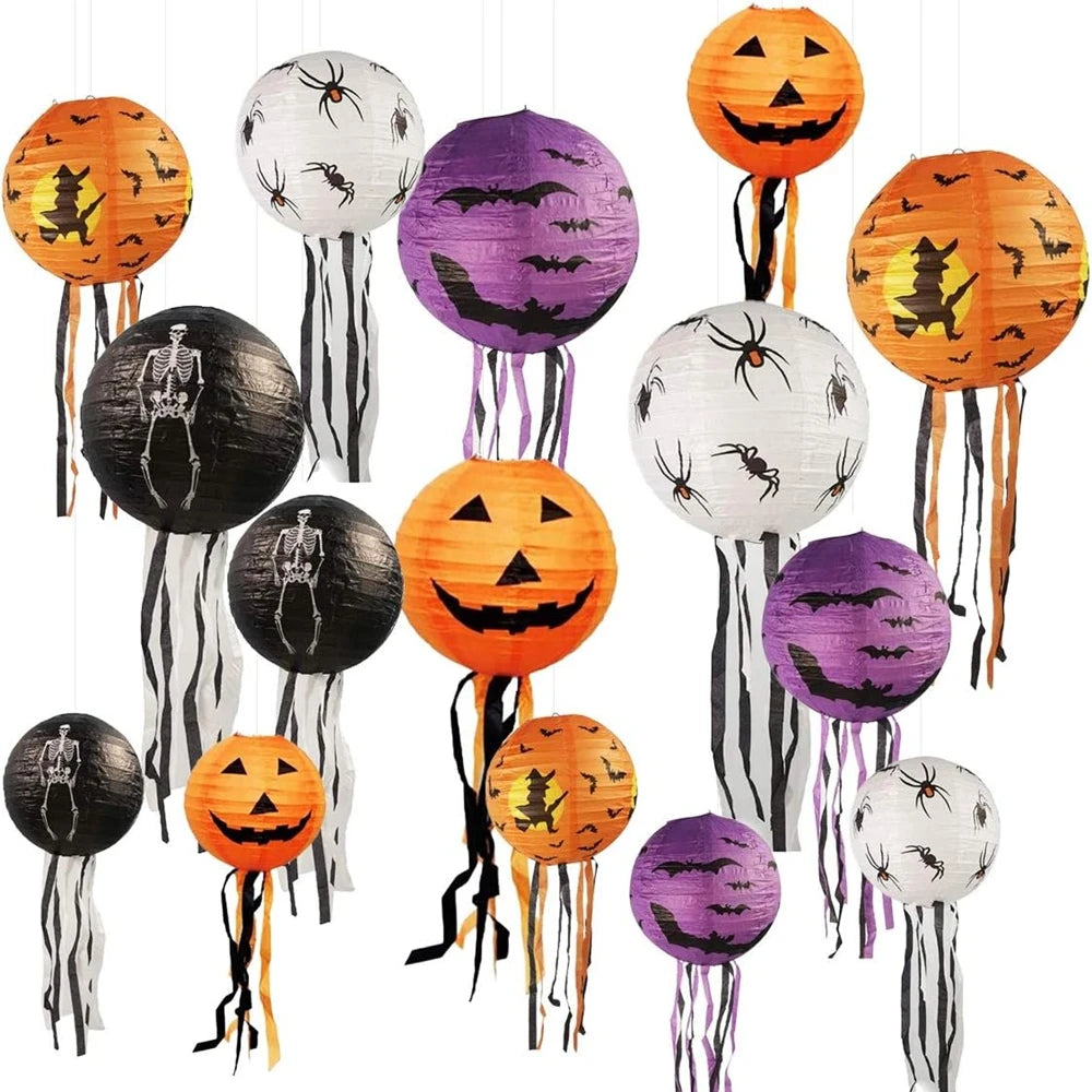 Lanterna de criativa de morcego de Halloween, para decoração casa assustadora Halloween