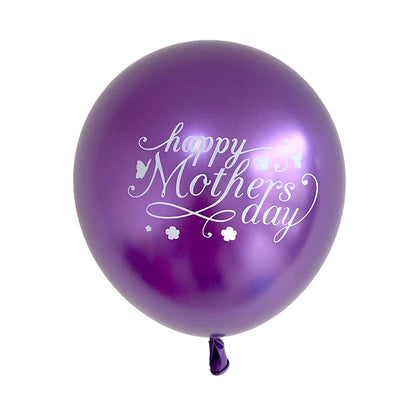 Balões Feliz Dia das Mães 10 peças feliz dia das mães balões de festa temático da mãe