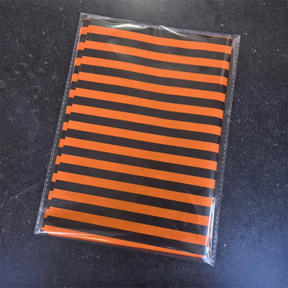 Papel de Seda 20 peças e Papel de Embrulho Decorativo com Temática de Halloween Colorido