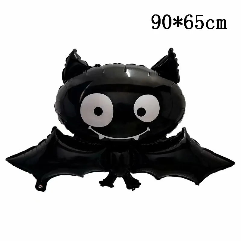 Decoração de festa de Halloween 3D balões decoração abóbora gato balão forma fantasma