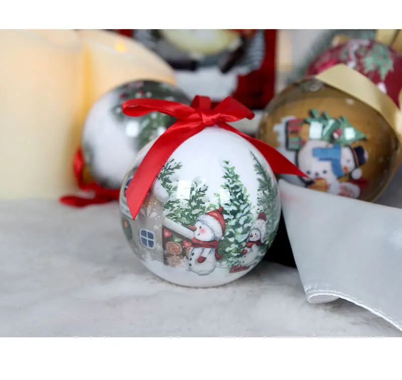 Bola de Natal para Lembrancinhas de Festa 1 Peças de Enfeites Bola Natal Lembrancinhas