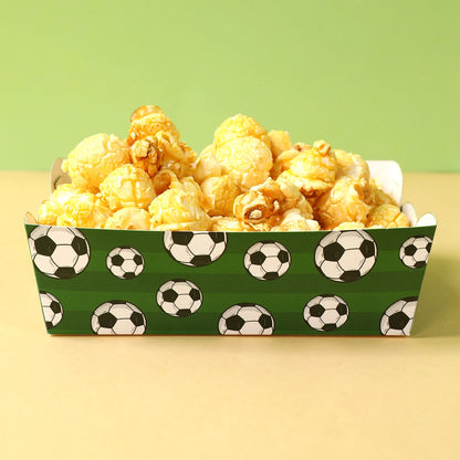 Bandeja de Servir de Aniversário de Futebol com 36 Peças Copa do Mundo