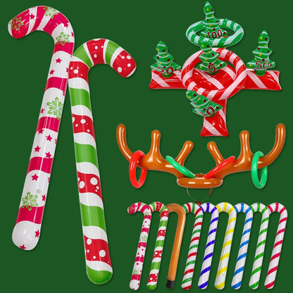 Balões De Muleta De Natal Decoração De Festa De Natal Pirulito Natal Decorações