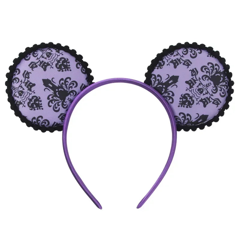 Tiaras Acessórios Disney Conjunto de 1 tiaras com orelhas rato para o Halloween, lantejoulas