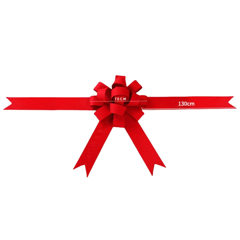 Grande Laço Vermelho De Presente Para Pendurar Carro/Moto/Inauguração, Decoração