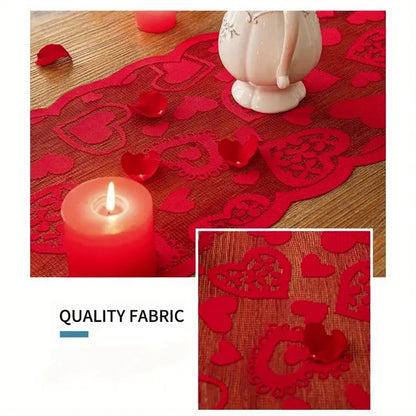 Toalha de mesa para o dia dos namorados, 183x133cm, decoração dia dos namorados