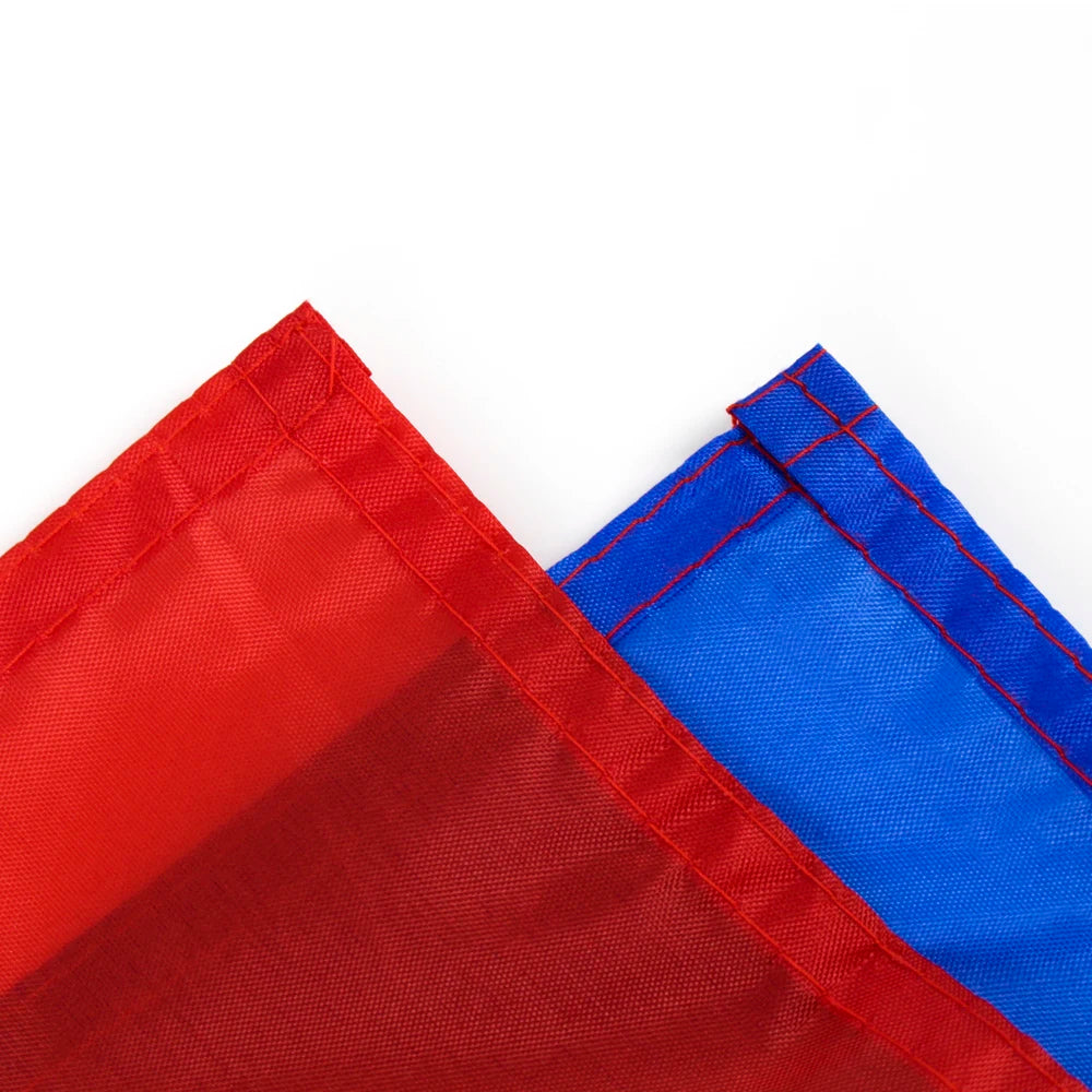 Bandeira do Paraguai 9 x 1,5 m, bandeiras Copa do Mundo grandes para o exterior - dupla