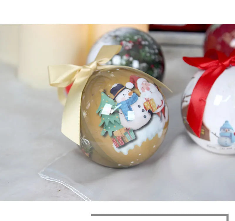Bola de Natal para Lembrancinhas de Festa 1 Peças de Enfeites Bola Natal Lembrancinhas