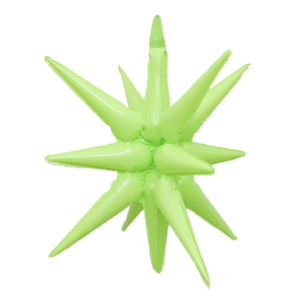 Kit 5 Balão Estrela 14 Pontas Grande 22 Polegadas 67cm. Balão Estrela