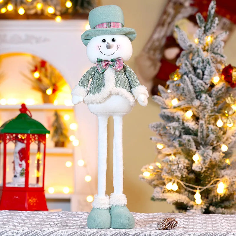 Kit decoração Natal personagens figuras de boneca de natal, brinquedo de papai Noel